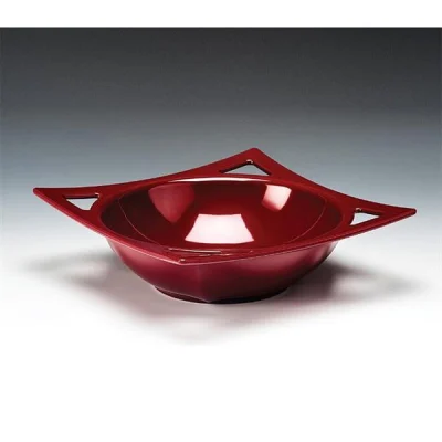 Zicco K-19471 Kare Melamin Kase 27x27x8 Cm Kırmızı