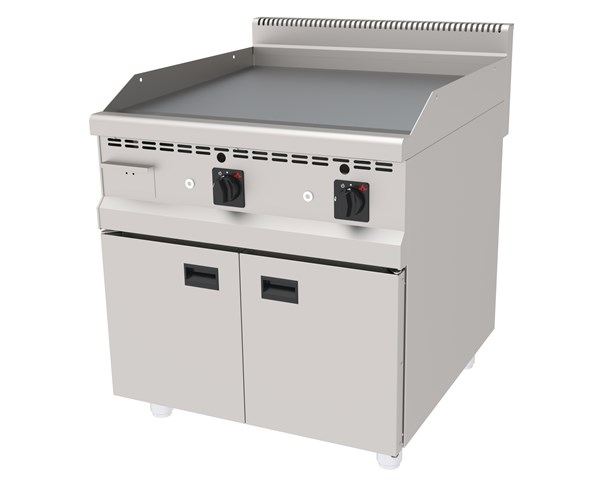 Atalay AGI-890 Gazlı Düz Pleyt Izgara Ce Belgeli Alt Dolaplı 80x90x85