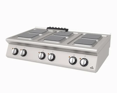 Atalay AEO-1273-2k-Hot Star Elektrikli Ocak 6 Plateli Set Üstü 120x73x30