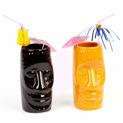 Biradlı Grv-20208 Tiki Mug 8x17,5 Cm 500 Cc