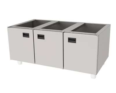 Atalay ast-127 Paslanmaz Set Altı Tezgah 120x65x60