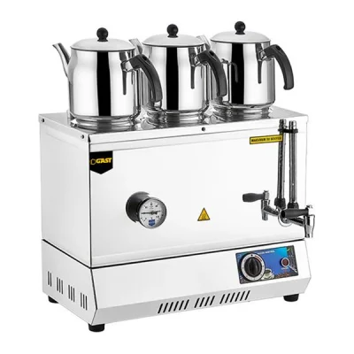 Gast EP03 55 Model Üç Demlikli 33 lt Çay Ocağı