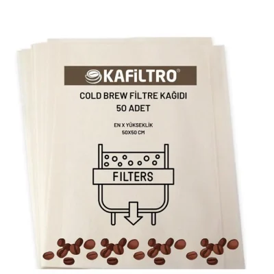 Kafiltro Cold Brew Filtre Kağıdı (50 Adet)