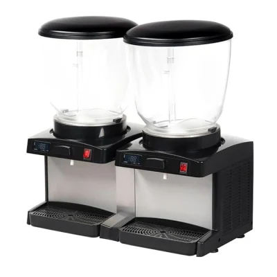 Omake 22 + 22 Lt Fıskiyeli Yuvarlak Dijital İçecek Dispenseri