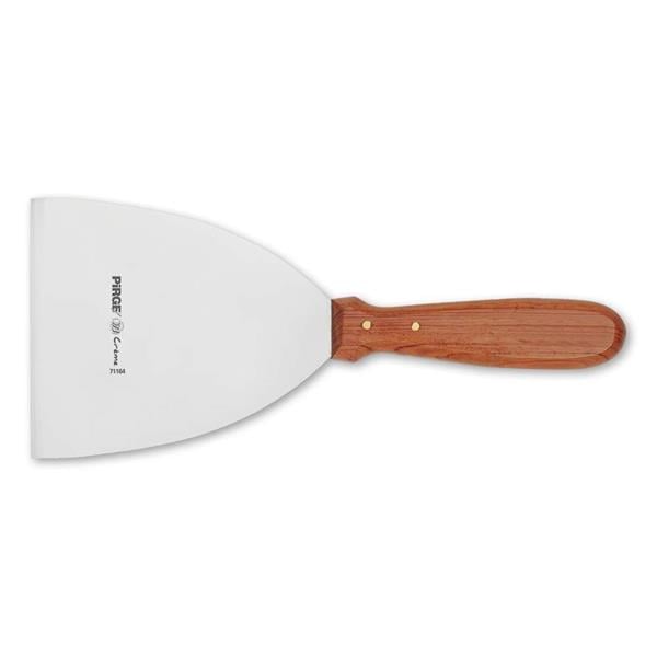 Pirge 71164 Creme Spatula No. 4 Ahşap Sap 12,5 cm