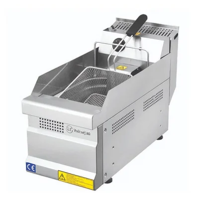 Turhan Çelik TC.6FE270 Tekli Büyük Fritöz 270x630x300