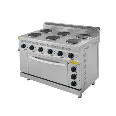 Turhan Çelik TC.7KE120 4'lü Elektrikli Kuzine 1200x700x850