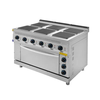 Turhan Çelik TC.9KE120 6'lı Elektrikli Kuzine 1200x930x850