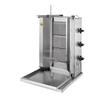 Turhan Çelik TC.DNG100 3'lü Döner Ocağı 500x750x550