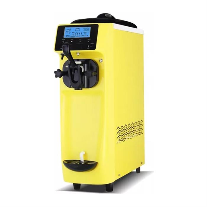 VOSCO VST-16ES Soft Dondurma Makinesi Set Üstü Sarı