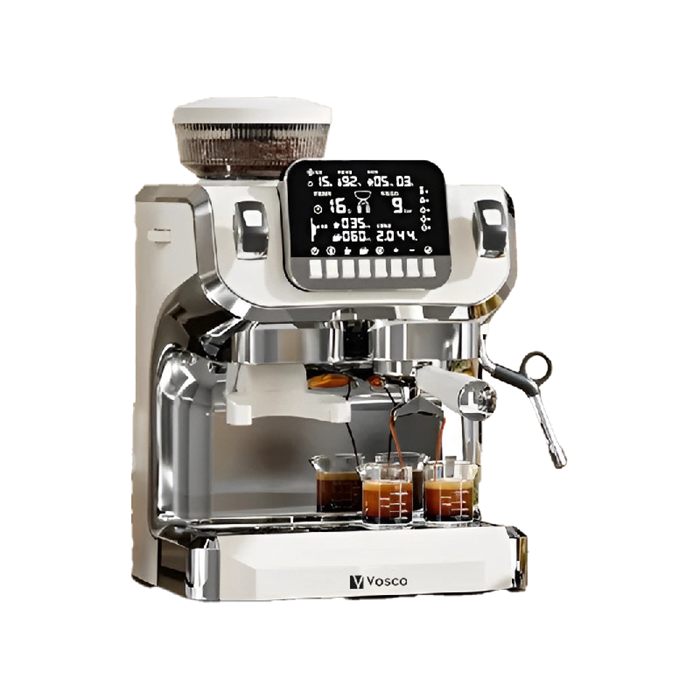 VOSCO VST-520EC Pro Kahve Makinesi Beyaz